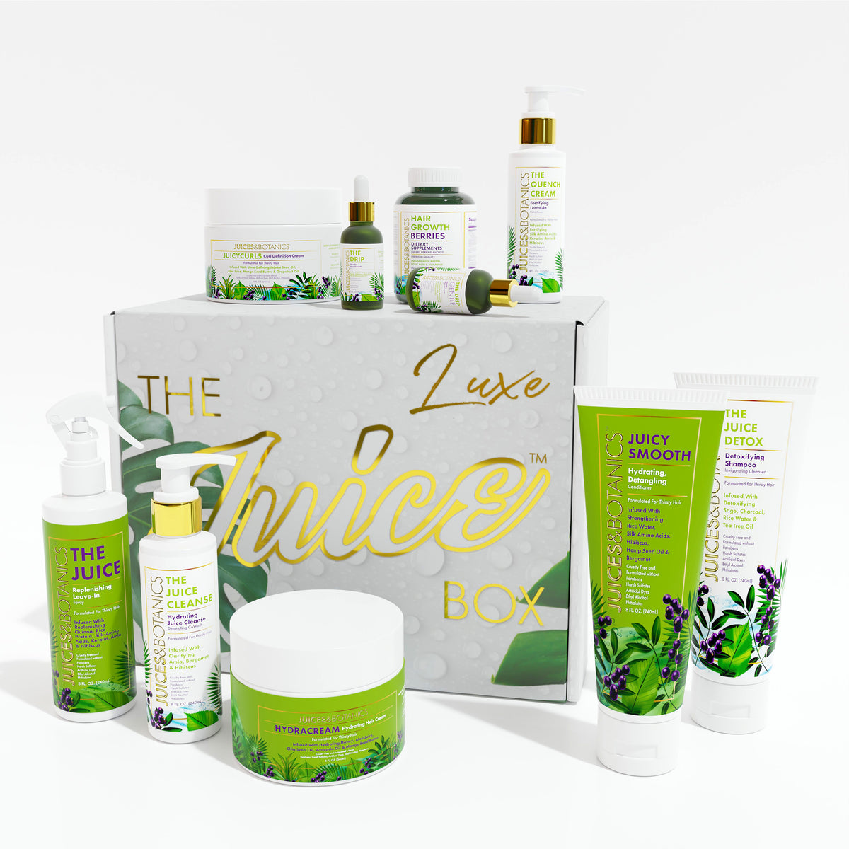 Luxe Juice Box Growth Bundle Juices & Botanics Haircare