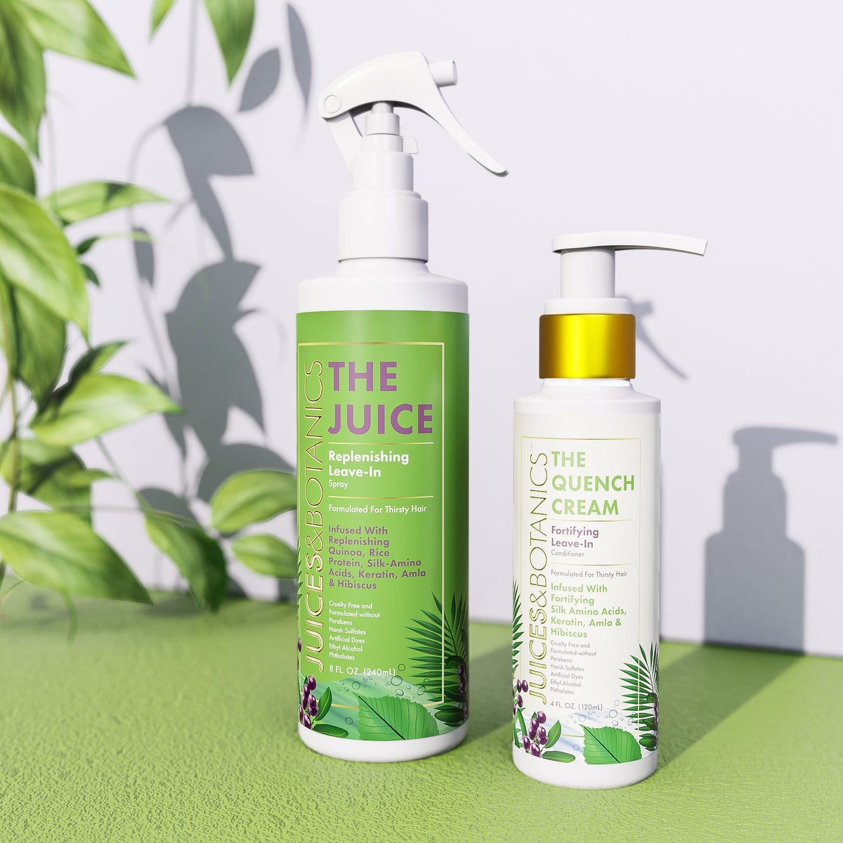 Hydrating Leavein conditioners Juices & Botanics Haircare